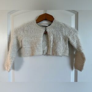 The Children’s Place Fuzzy Sweater Cardigan NWT Size 2T
